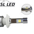 Комплект LED ламп в головной свет серии SLP70 Цоколь H7, 48W, 6600 Люмен/Комплект