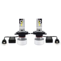 LED лампы в головной свет серии SX9 Цоколь H4, 35W, 3500 Люмен/Комплект