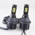 Установчий комплект авто ламп ДХО і Поворот SLP LED з цоколем 1156(PY21W)(BAY15S) 12 Cree led жовтий/білий