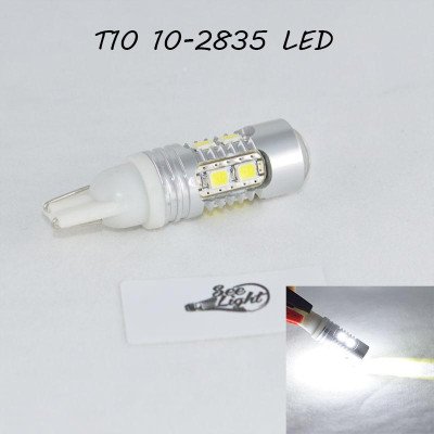 Світлодіодна лампа SL LED з цоколем T10(W5W) 10-2835LED-5W - 12-24V Світлодіодна лампа SL LED з цоколем T10(W5W) 10-2835LED-5W - 12-24V