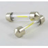 Светодиодная лампа цоколь SV8,5(C10W) 39 mm COB LED Белый