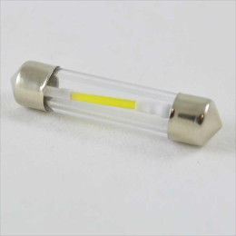 Світлодіодна лампа цоколь SV8,5(C10W) 39 mm COB LED Білий