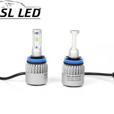 Установочный набор LED ламп в основные фонари SLP S2-LED Цоколь H11, 35W, 5000 Люмен/Комплект Установочный набор LED ламп в основные фонари SLP S2-LED Цоколь H11, 35W, 5000 Люмен/Комплект