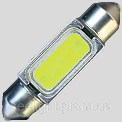 Светодиодная лампа в подсветку салона и номерного знака с цоколем SV8,5(C5W)-36mm-1.5W