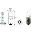 Мощная светодиодная  лампа  SLP LED с цоколем BAY9S (H21W) (H6W) Cree 50W 9-30V Белый
