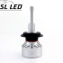 LED лампы в головной свет серии SX9 Цоколь H7, 35W, 3500 Люмен/Комплект