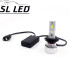 LED лампы в головной свет серии SX9 Цоколь H7, 35W, 3500 Люмен/Комплект
