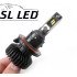 LED лампи в головний світло серії SX5 Цоколь H13, 25W, 3000 Люмен/Комплект