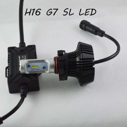 Комплект LED ламп в основные фонари серии G7 под цоколь H16 (PS24W) 24W 4000 Люмен/Комплект