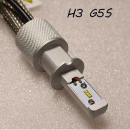 Комплект LED ламп в основные фонари серии G5S Цоколь H3, 22W, 3600 Люмен/Комплект