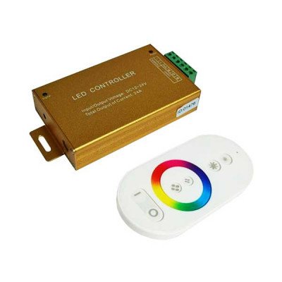 Контролер для LED RGB стрічки радіоуправління сенсорний 288 ВТ. Контролер для LED RGB стрічки радіоуправління сенсорний 288 ВТ.