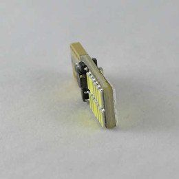 Лід лампа в габарит SLS LED, з обманкою Can шини, цоколь W5W(T10) 24 світлодіода типу 4014 12 Ст. Білий