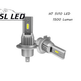 Комплект Led ламп серии SV10,  цоколь  H7 (PK22s)  13W-CSP led 6000K