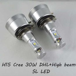 Комплект LED ламп SLP LED, H15 (PGS23t-1) Cree 30W Белый 6000K