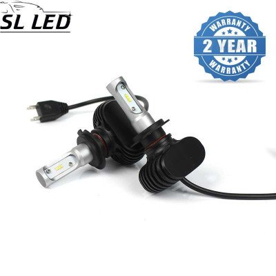 Установочный набор LED ламп в основные фонари SLP S1-LED Цоколь H7, 21W, 3250 Люмен/Комплект