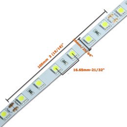 Светодиодная лента 5050 60 led/метр. Белый, Теплый Белый Премиум