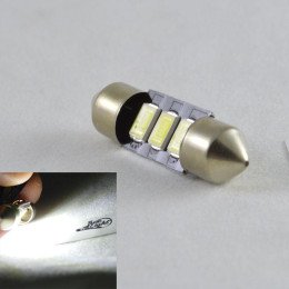 Світлодіодна лампа цоколь SV8,5(C5W) 31mm 3-5630 LED Білий