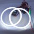 Led кольца в фару (ангельские глазки) 115-99мм COB суперяркие, с рассеивателями