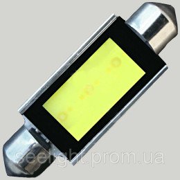 Светодиодная автомобильная лампа в подсветку автомобиля SV8,5(C5W)-39mm-3W-COB