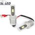 Комплект Led ламп серии SV10,  цоколь  H3 (PK22Ss)  13W-CSP led 6000K