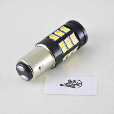 Светодиодная автомобильная лампа SLP LED с цоколем 1157(P21/5W)(BAY15D) 42 3030 led жёлтый/белый Светодиодная автомобильная лампа SLP LED с цоколем 1157(P21/5W)(BAY15D) 42 3030 led жёлтый/белый