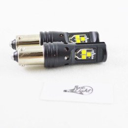 Мощная светодиодная  лампа  SLP LED с цоколем BAX9S (H21W) (H6W) CSP LED 42W 9-30V Белый Canbus